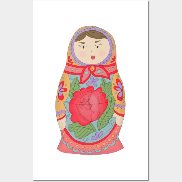 Babushka Wall Art by LauraKatMax